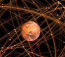 Image showing rings around a planet